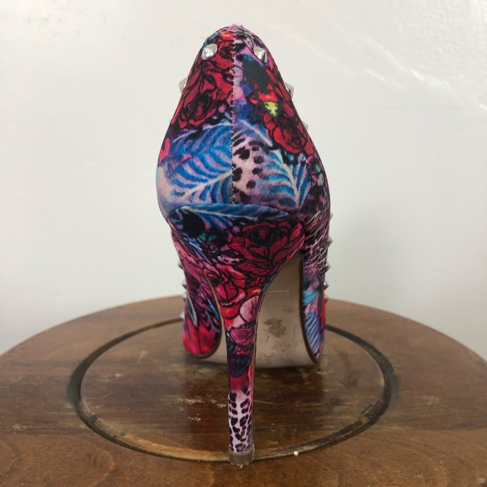 Call it Spring Butterfly Heels w/ Stud Detail - Picture 4 of 7